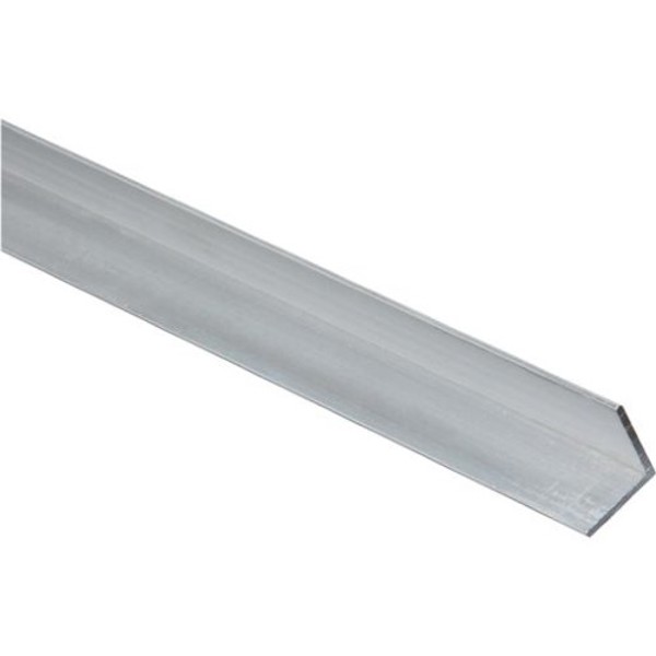 National Hardware N247-304 Aluminum Angle 3/4 In X 1/16 In X 72 In Mill Finish