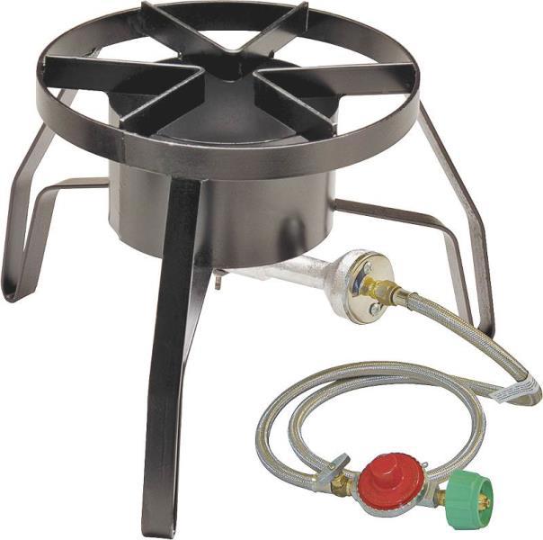 Barbour Int'l SP10 High Pressure Gas Cooker with Wind Screen Steel Frame LPG