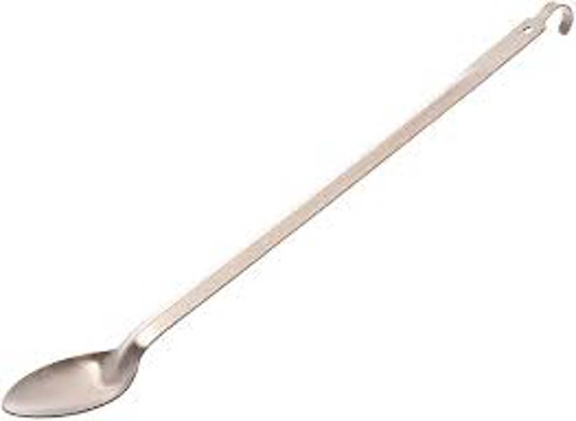Browne Foodservice 85943 Handled Spoon Hook 21 In Stainless Steel