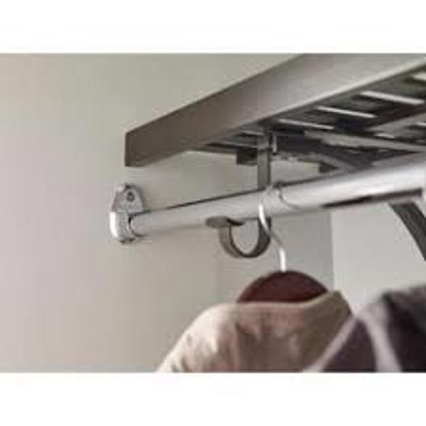 ClosetMaid 140900 Hang Rod Support Metal Oil Rubbed Bronze
