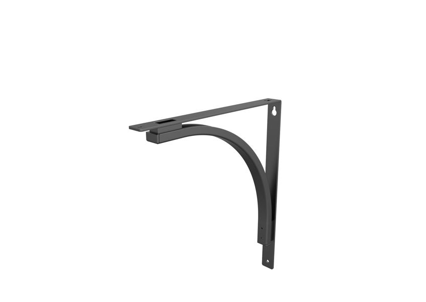 ClosetMaid 139700 Universal Support Bracket Satin Nickel