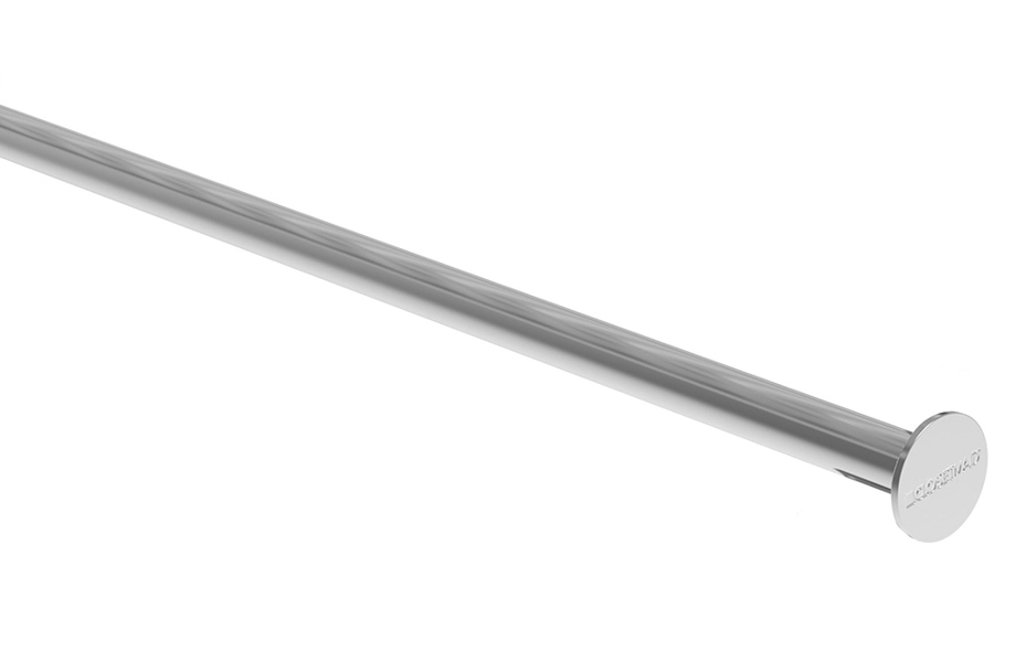 ClosetMaid 141000 Adjustable Closet Rod 40-72 In Chrome
