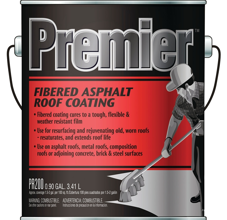 PR200042 1 Gal Fiber Roof Coating