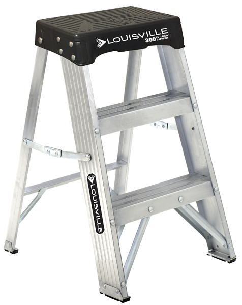Louisville Ladder AS3002 Step Ladder 2 Type 1A Aluminum 300 Lb Capacity