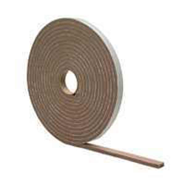 M-D Building Products 02790 Closed Foam Tape 3/16 In x 3/8 In x 17 In Brown