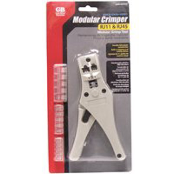 GB-Gardner Bender GMC-2000D Plug Crimp Tool for RG11 and RJ45 Modular Connectors