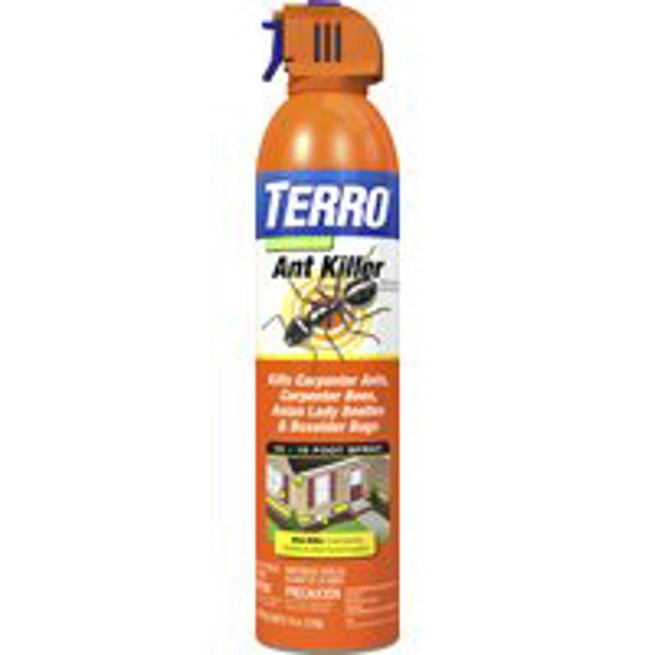 TERRO T1700-6 Ant Killer Spray 1 Lb Aerosol Can Liquid Milky Emulsion Solvent