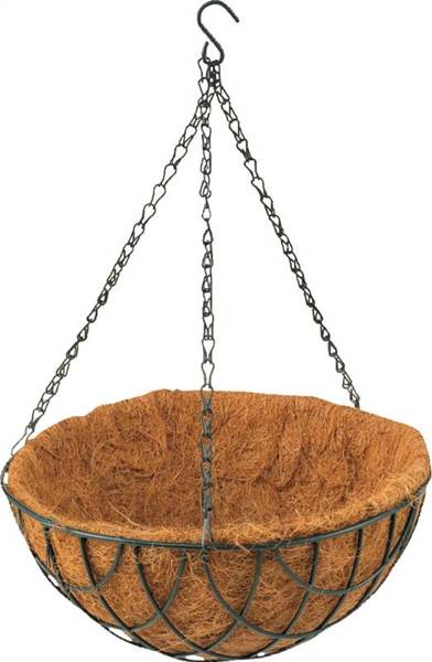 Landscapers Select GB-4303-3L Hanging Basket 12 In with Coconut Liner