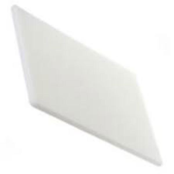 Browne Foodservice 57361801 Medium Density Cutting Board 18x2 White