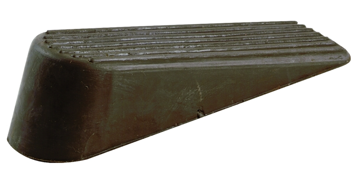 Shepherd Hardware 9132 Rubber Door Stop Brown Surface Protection