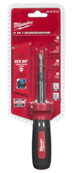 Milwaukee 48-22-2760 11 In 1 Screwdriver Up To 10X Bit Life