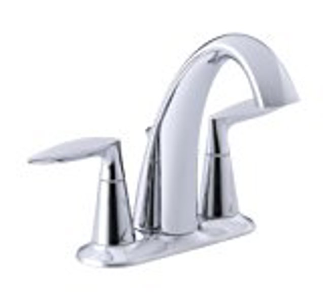 Kohler 45100-4-CP Centerset Lavatory Faucet Polished Chrome