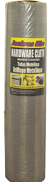 Jackson Wire FHC 1448-RL Hardware Cloth 1/4X4 1/4 In 23 Gauge Galvanized 100 Feet Per Roll