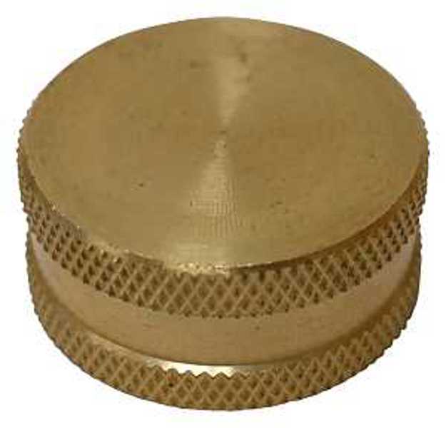 Plumb Pak PP850-68 Hose Cap With Washer 3/4 Inch Brass