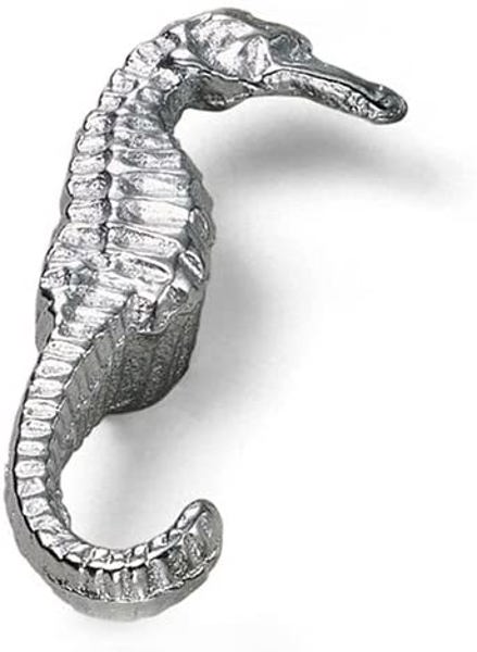 Laurey 56160 Sea Horse Oceana Silverado Knob Silver