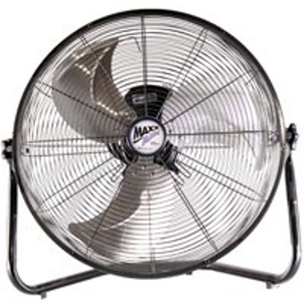 Ventamatic LTD HVFF20 High Velocity Floor Fan 20 In 1500 to 2250 CFM Black