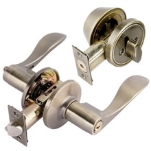 T-CV1500JAUS5 Lever Set Antique Brass