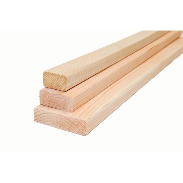 Boise Cascade LWP 2416 White Pine Lumber 2x4x16 Bundle White