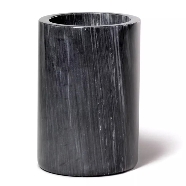 Tablecraft 5488 Marble Wine Cooler Black