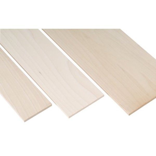 WADDELL MFG CO PB19411 Project Board 1/4X6X4 Poplar
