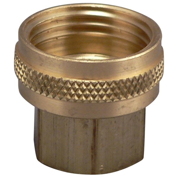 Plumb Pak PP850-65 Swivel Hose Adapter 3/4 In x 1/2 In Brass