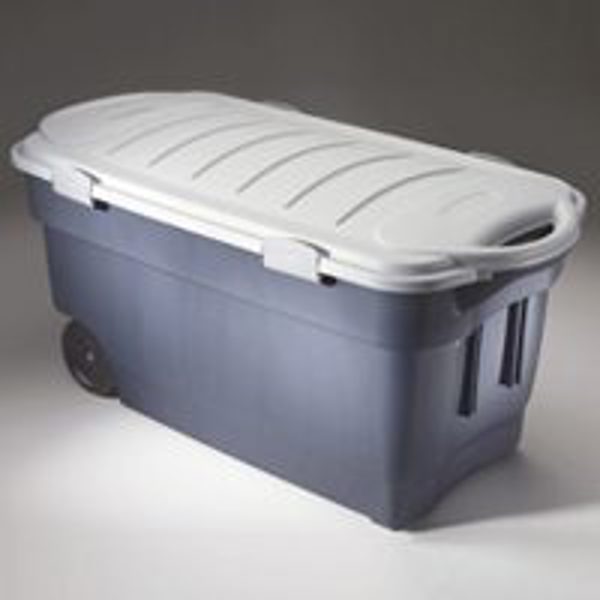 United Solutions RMRT450000 Wheeled Storage Tote 45 Gal