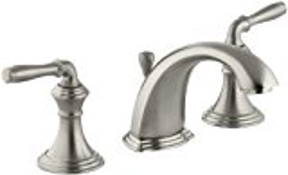 Kohler 394-4-BN Devonshire Widespread Lavatory Faucet Brushed Nickel