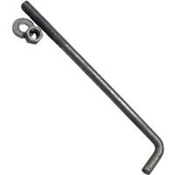 National Nail AG5808 Hot Galvanized Anchor Bolt 5/8 In x 8 In