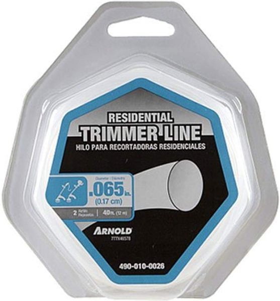 Arnold Corp WLS-65 Trimmer Line .065 In x 40 Ft Refills