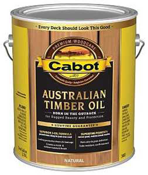 Cabot 3400 Australian Timber Oil 1 Gal Natural