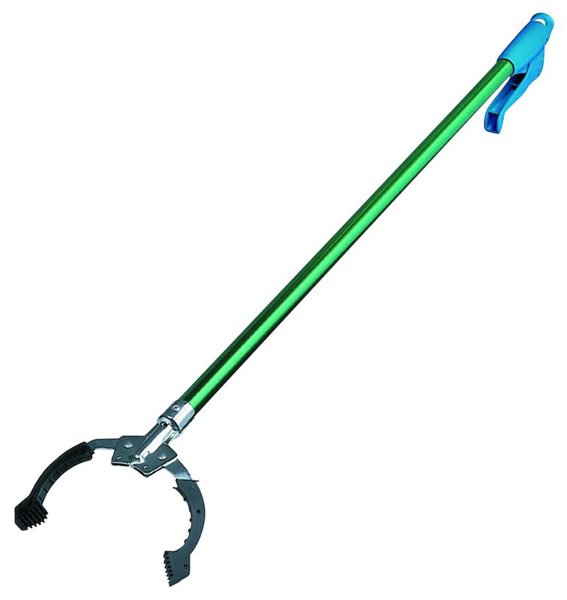 Unger Industrial 92134 Nifty Nabber Pick Up Long Handle Tool with Aluminum Handle