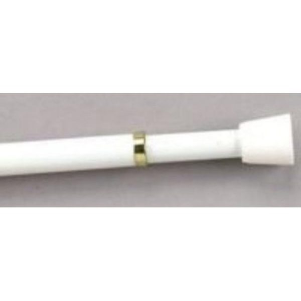 Achim 350 Spring Tension Curtain Rod 18-28 In 7/16 In