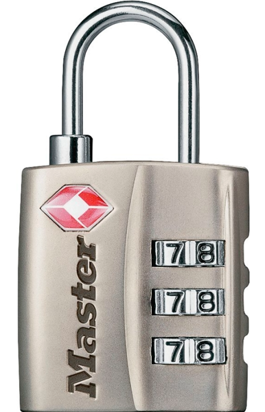 Master Lock 4680DNKL Combination Padlock TSA Approved for Luggage