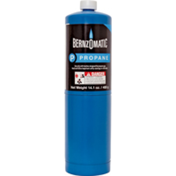 Bernzomatic 304182 Disposable Propane Cylinder 14.1 Oz Blue