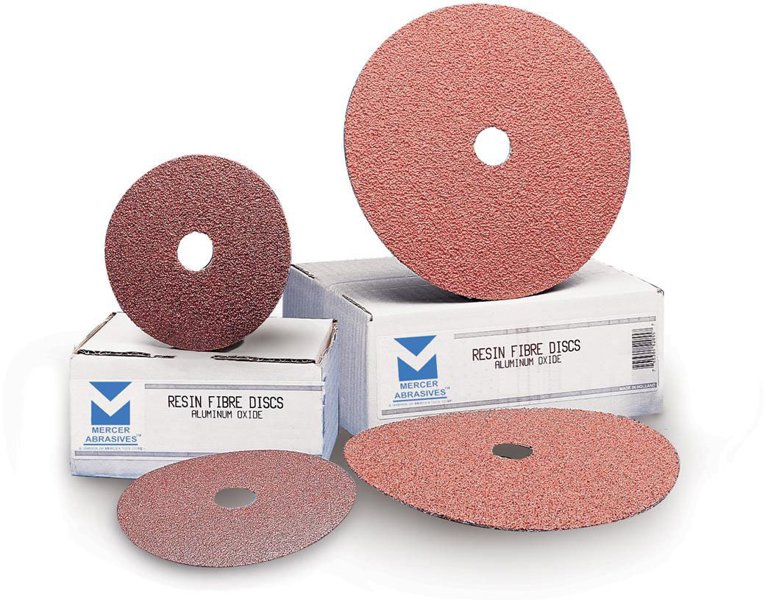 Mercer Abrasives 302060 Hole Fibre Disc 5 In 7/8 In Grit 60