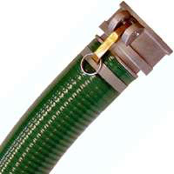 Abbott Rubber 1240-2000-20-CNHOSE Suction Hose 2X20 Ft Camlock Female x MNPT PVC