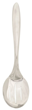 573174 13.5 In Brown Slotted Serving Spoon