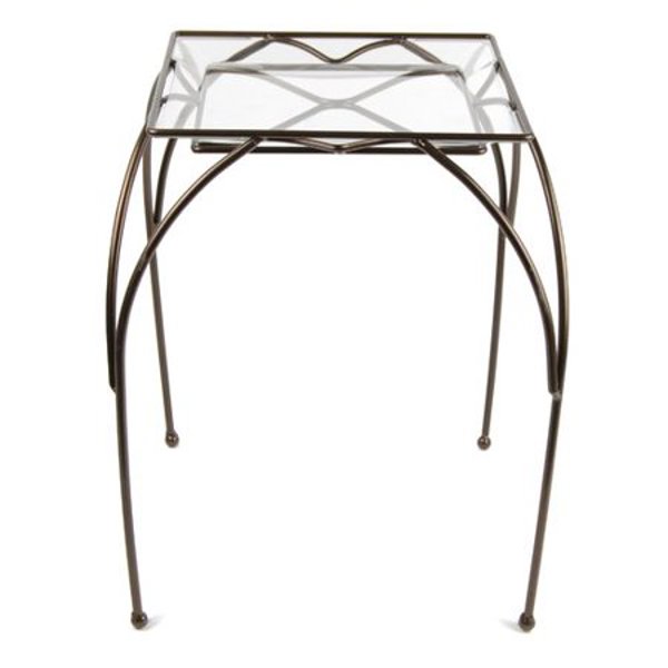 Plastec PS601DB Square Plant Saucer 15 In Dark Bronze