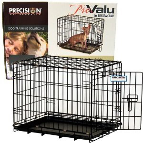 Aspen Pet 7011242/41274 Dog Kennel 24 X 17 X 20 In Wire Crate with Removable Pan 1 Door