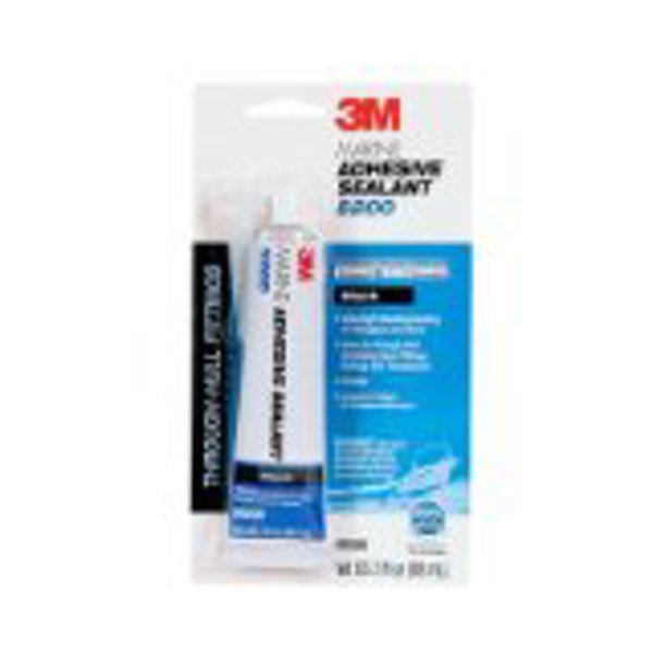 3M 05205 Black Marine Adhesive Sealant 3 Oz Tube