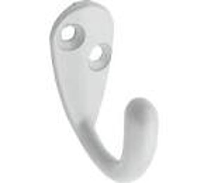 National Hardware N248377 Cloth Hook 35LB Capacity Zinc 2 Pack