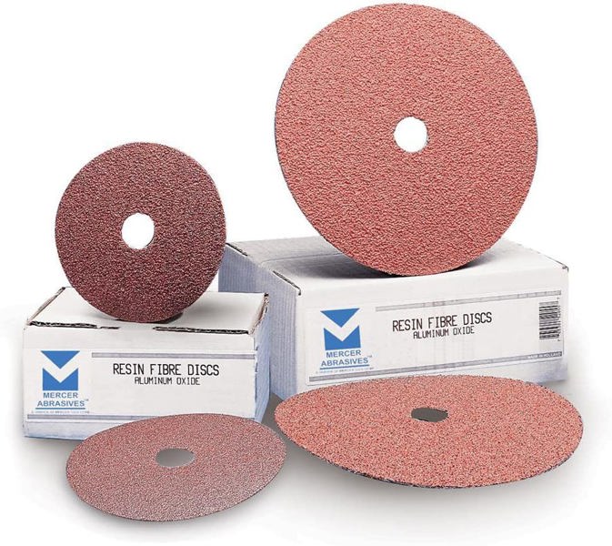 Mercer Abrasives 302050 Hole Fibre Disc 5 In 7/8 In Grit 50