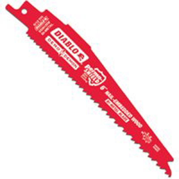 Diablo DS0612BW2 Bi-Metal Reciprocating Blade 6 In 6-12 TPI Technology