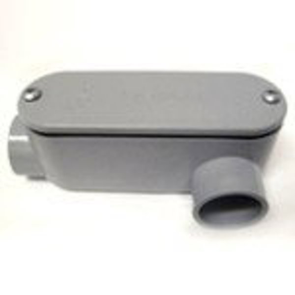 Cantex 5133660U Access Fitting 1/2 Inch Type LL PVC Gray