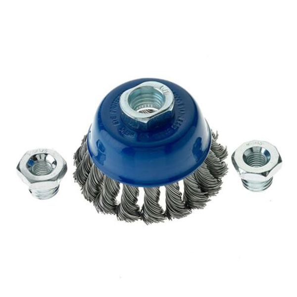 11-.020SS Mercer Abrasives 189020 Knot Cup Brush 2-3/4 In x 5/8 In