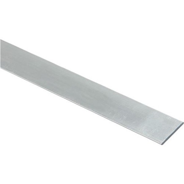 National Hardware N247-213 Aluminum Flat Bar 1 In x 1/16 In x 72 In Mill Finish