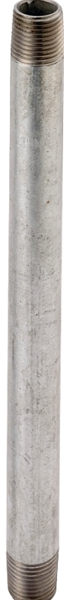 ProSource GN2X60-S Galvanized Pipe Nipple 60 Gal 2 In x 60 In