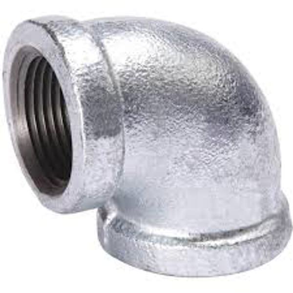 B&K Industries 510-004HN 90 Gal Galvanized Elbow